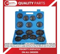 Laser 3222 Oil Filter Wrench Set 15 Piece