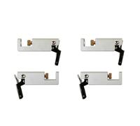 LASER TOOLS Power-Tec 91985 Micro Clamp Kit, Set of 4