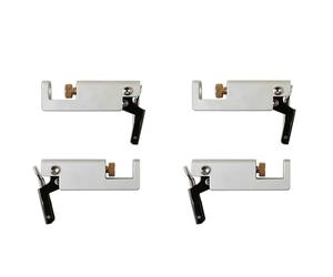 LASER TOOLS Power-Tec 91985 Micro Clamp Kit, Set of 4