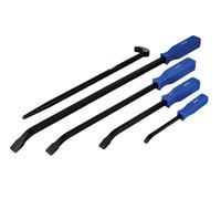 Laser Tools Pry Bar And Heel Bar Set 5pc Comfort Grip Handles EVA Foam Tray 8759