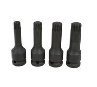 Laser Tools Spline Bit Set 1/2"D 4pc 4392