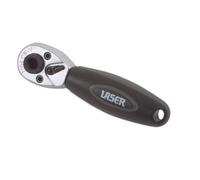 Laser 3723 Ratchet - 1/4"D & Bit Driver