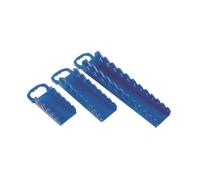 Laser 6939 3 Piece Stubby 25 Spanner Blue Organiser Set