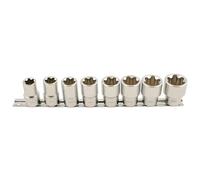 Laser 5656 Torx Plus® Socket Set 1/2"D 8pc