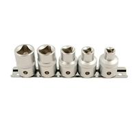 Laser Tools Triangular Socket Set Security Profile 1/2"D 5pc M5 to M12 5683