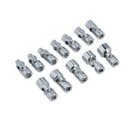 Laser Exhaust Technology Universal Joint Socket Set 7281 1/4" D 12Pc