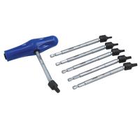 Laser Tools Universal Joint Star Bit Set 6pc 8219