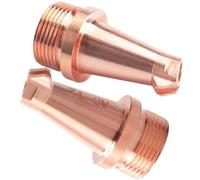 Laser Welding Machine Copper Nozzles M16 Thread Wire Feeding Nozzle Set for Fiber and Handheld Laser Welders Industrial Accessories 10 Pieces 1.2mm
