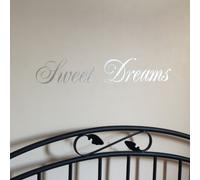 Laserables Mirror Silver Sweet Dreams Wall Art Sticker