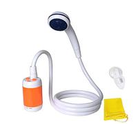 Laserbeak Portable Shower Electric Shower Camping Shower Built-in 4800mAH Rechargeable Battery and with Shower Head Shut OFF Valve