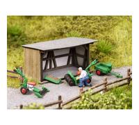 Lasercut Model Of The Countryside, Painted / NOCH 12041 / Scale H0