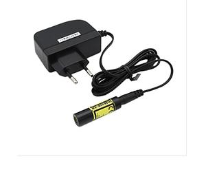 Laserfuchs Linelaser Red, 635nm, 90°, 5V DC, Ø12x45mm, Focus 1m, Class 1, Power Supply Included - 70105711