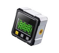 Lasering Angles Gauge with Four Sided Magnets and USB Rechargeable Battery for Hands Frees Operations in Construction Levels Gauge