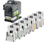 Laserliner 036.380-1 Powerplane-Laser 3G Multi-18V Set Three-Dimensional Green Laser 32168