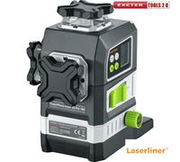 Laserliner Three-dimensional green laser PowerPlane-Laser 3G Multi-18V BlackLine - Portable and machine