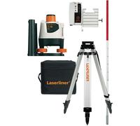 Laserliner 026.04.00A Rotation Laser BeamControl-Master 120 Set with Tripod and Measuring Stick
