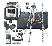 Laserliner Duraplane G360 kit inc Tripod + Staff + Case + Laser Receiver 052.555
