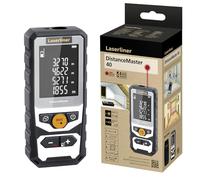 Laserliner Laser Distance Finder, DistanceMaster 40 Digital Meter with 40 m Measuring Range, Measurement of Length/Area/Volume