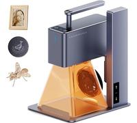 LaserPecker 2 Laser Engraver Laser Cutter, Portable Laser Engraving Machine, High Precision 0.05mm Compressed Spot, High Speed 600mm/s Engrave for Wood Kraft Paper Leather etc.