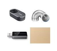 LaserPecker L2 Accessory Pack, Bluetooth Adapter + Batch Operating Module + Exhaust Pipe + Cutting Plate, Laser Engraving Machine Accessories Exclusive for LaserPecker 2