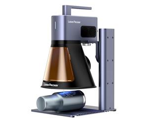 LaserPecker LP2 Plus 10W 450nm Diode Laser Engraver, Laser Engraving Machine with Speed 4000mm/s and Resolution 4K, for 150+ Materials Supported Wood Kraft Paper Leather etc.