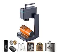 LaserPecker LP3 Infrared Laser Engraver with Rotating Roller, Portable Laser Engraver Laser Cutter, 800mm/s Laser Engraving for Metal (Gold, Silver, Copper, Brass, Stainless Steel etc.)