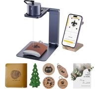 LaserPecker Pro Laser Engraver Portable Compact Etching Machine Mini Desktop Stand Cutter Handheld DIY Craft for Wood Leather, New Year Sale , Top gift picks