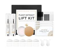 Lash and Brow Lift, DONG RHYME Lash Perming and Brow Lifting Kit with Glue Balm