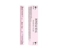 Lash And Seal 2 In 1 Cluster Lash Glue For Eyelash Extensions Long Lasting Strong Hold Individual Eyelash Glue For Self Application At Home Hate It Here (Pink, One Size)