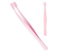 Lash Applicator Tool, Eyelash Cluster Tweezers, 4.69x0.43in Non-Slip Precise, Professional Makeup Tools, Eyelashes Beauty Set for Travel, Salon, Styling, Defining, Women, Girls