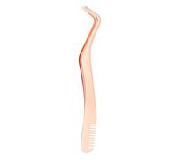 Lash Applicator Tool Tweezers - Stainless Steel Eyelash Extension Tweezer, Comb | False Lashes Precision Tool for Women Eyelash Application Beauty Accessory