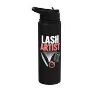 Lash Artist Eyelash Tech Tools Stainless Steel Insulated Water Bottle
