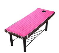 Lash Bed Pad Beauty Salon Massage Table Bed Sheet SPA Treatment Cover Mattress with Breath Hole Non-Slip All Season(Rose Mattress)