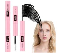 Lash Bond and Seal,2 in 1 Mascara Eyelash Extension Glue,DIY Eyelash Extension Glue,Super Strong Hold Cluster Lash Adhesive,Cluster Lashes Glu/e for DIY Ey/elash Exte/nsions,Waterproof Eyelas/h G/lue