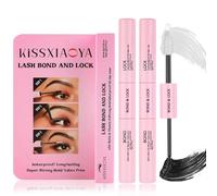 Lash Bond and Seal, 2Pcs Cluster Eyelash Glue for Individual Cluster DIY Eyelash Extensions, Super Strong Hold Clusters Lash Adhesive, Waterproof, Latex Free,Mascara Wand Glue(Lash Bond and Seal,2Pcs)