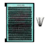 Lash Clusters 320Pcs 60D DIY Individual D Curl Wispy Eyelashes Extensions Natural False Lash Extension at Home for Beginners (Mix10-16mm)