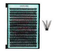 Lash Clusters 320Pcs 70D DIY Individual D Curl Wispy Eyelashes Extensions Natural False Lash Extension at Home for Beginners (Mix10-16mm)