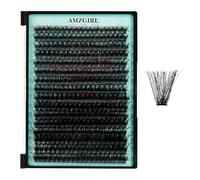 Lash Clusters 320Pcs 80D DIY Individual D Curl Wispy Eyelashes Extensions Natural False Lash Extension at Home for Beginners (Mix10-16mm)