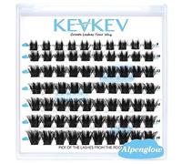 Lash Clusters 70 Pcs Cluster Lashes Eyelash Clusters DIY Cluster Eyelash Extensions Individual Lashes Soft and Comfortable (Alpenglow,D-8-16mix)
