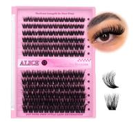 Lash Clusters DIY Lash Extensions Cluster Eyelash Extensions Individual Short 9-11MM Eyelash Clusters Self Application at Home by