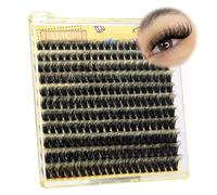 Lash Clusters DIY Lash Extensions Cluster Eyelash Extensions Individual Short 9-11MM Eyelash Clusters Self Application at Home by
