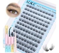 Lash Clusters DIY Lash Extensions Cluster Eyelash Extensions Individual Short 9-11MM Eyelash Clusters Self Application at Home by