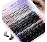 Lash Clusters Kit - Includes 60D+80D Cluster Lashes, Bottom Lashes & 7D Spike Fans, Mixed 12-18mm, Natural & Soft D Curl Individual Eyelashes for Beginners Eyelash Extension Kit(60D+80D-1218)