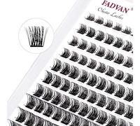 Lash Clusters Kit Individual Eyelashes k002 Natural Lash Extension Kit with Russian Cluster D Curl Eyelashes Mix 8-16mm