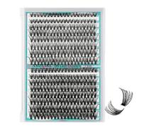 Lash Clusters Natural Lash Extensions Wispy Eyelash Clusters 320 Pcs 30D 50D D Curl for Everyday Wear Beginner Friendly Eyelash Extensions