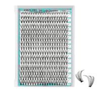 Lash Clusters Natural Lash Extensions Wispy Eyelash Clusters 320 Pcs 30D D Curl for Everyday Wear Beginner Friendly Eyelash Extensions