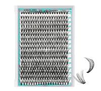 Lash Clusters Natural Lash Extensions Wispy Eyelash Clusters 320 Pcs 40D D Curl for Everyday Wear Beginner Friendly Eyelash Extensions