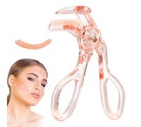 Lash Curler, Eye Blocker for Eyelashes, Translucent Pink Eyelashes, Helller Comb, Women's Make-Up Tool, Eyelash Separation Tool, Eye Round Products without Pinching or Pulling