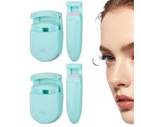 Lash Curlers - Gentle Curling Tool With Hidden Handles, Includes Wide & Targeted Curlers For Natural Look(Green*2)