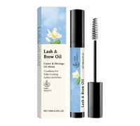 Lash Enhancing Oil - Eyebrow Growth Oil | Eyebrow Enhancer With Mascara Tube | Portable Eyelash And Brow Oil | Rapid Brow Enhancer For Fuller | Eyebrow Enhancer To Boost Lashes For Women
